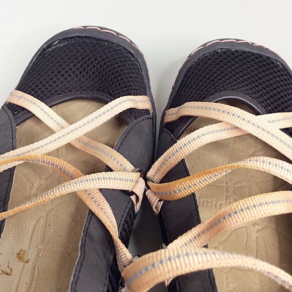 J-41 Jeep Adventure On Comfort Flats Sandals Women's Size 9 Strappy Mesh Water - Picture 8 of 10